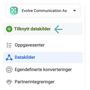 Business manager facebook pixel tilknytt datakilder