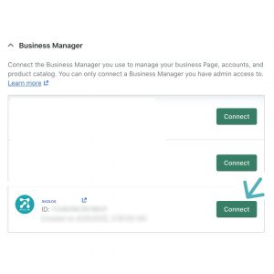 Facebook pixel i Shopify nettbutikk business manager konto
