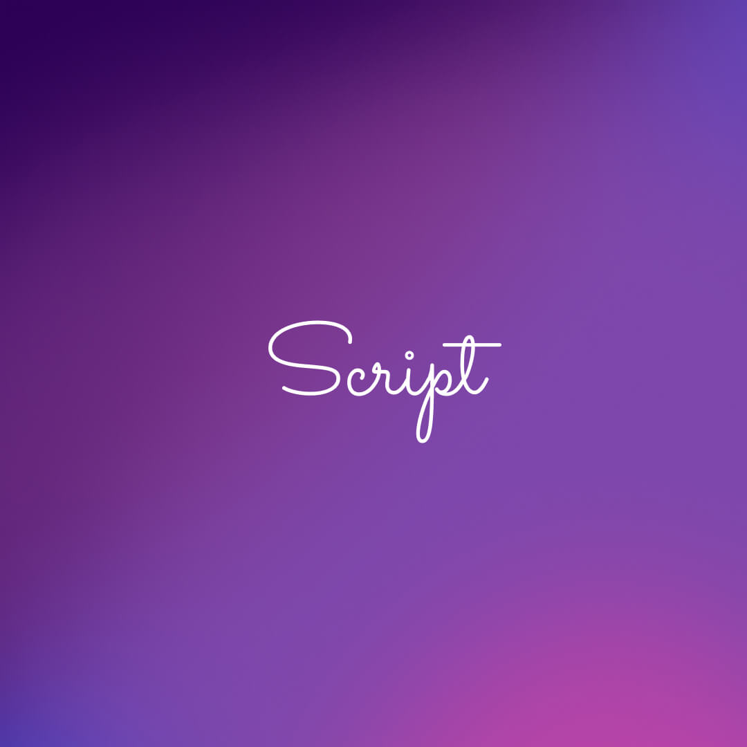 Script font - sacramento