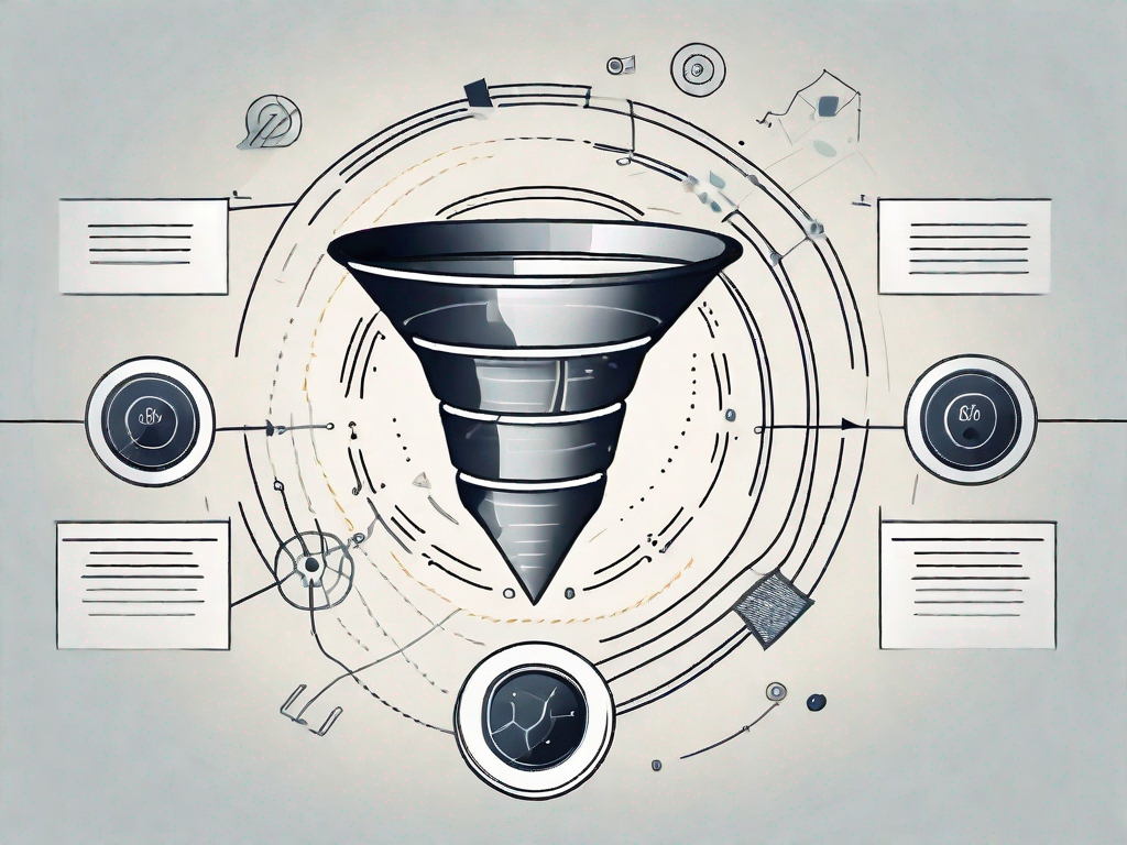 A conversion funnel